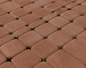 ტროტუარის ფილა Классико цвет Винный