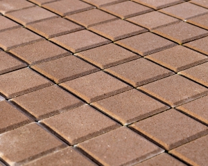 ტროტუარის ფილა Лувр цвет терракотовый